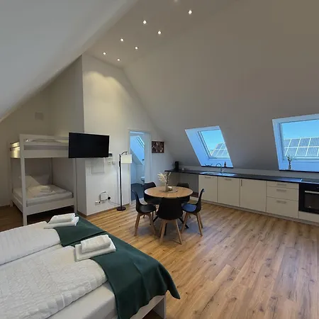 Parkside - & Penthouses Nahe Legoland Апарт-отель Гюнцбург